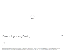 Tablet Screenshot of dwaal-design.com